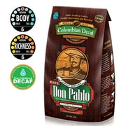 Cafe Don Pablo Colombian Decaf Medium-Dark Roast Whole Bean Coffee 5LB