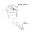 thumbnail image 2 of Raffel Systems USB-A Dome  120V Power Station - White, 2 of 3