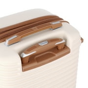 it luggage Replicating Hardside 21.5 Carry On Expandable Fashion Spinner Luggage, Cream