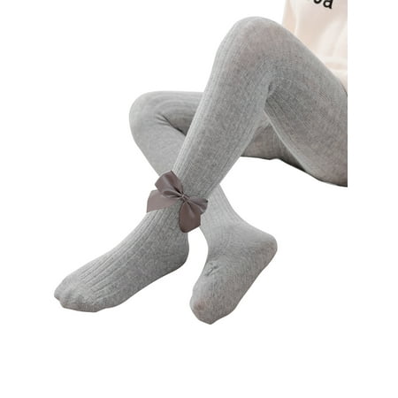 

Kiapeise 1-6Y Kids Girls Cute Bowknot Pantyhose Kids Baby Girls Fashion Tights for Party Daily Wear