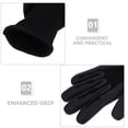 thumbnail image 3 of BESTYASH 2Ud Guantes De Jardín Negros Resistentes Con Agarre Antideslizante Para Labores Exteriores, 3 of 6