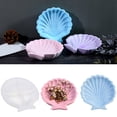 thumbnail image 2 of Artistic Silicone Plate Crafting Mold Creative Sea Shell Silicone Mold for Making Plaster Dishes and Decorative Trays, 2 of 8