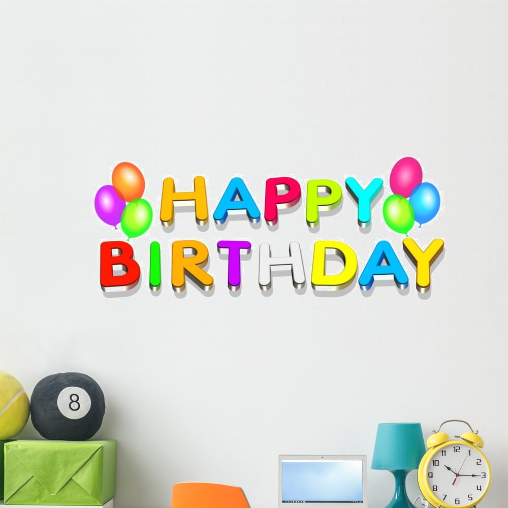 Birthday wall cheap