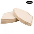 thumbnail image 1 of Reemplazo de Filtros de Material de Pulpa de Madera, Papel de Filtro, Mácinas de Café Americana en Forma de Ventilador para Tazas de Café Tazas de Filtro de Fondo Plano Todas Todas, 1 of 7
