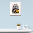 thumbnail image 6 of ART EMOTION Aluminum Picture Frame with 2MM Glass (BLACK, 11x14 with 8x10 Opening), Hangers for Vertical or Horizontal Display, 6 of 7