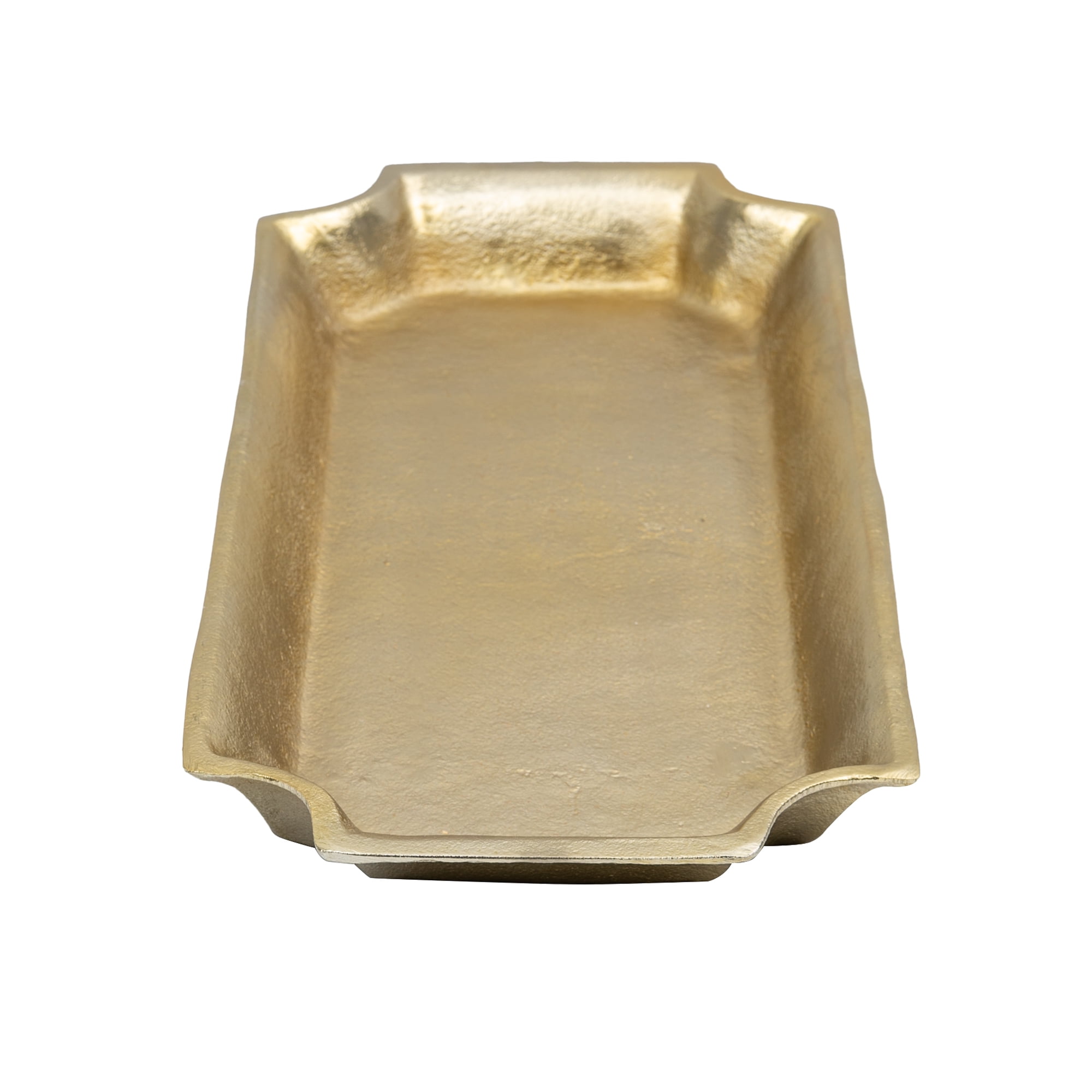 Better Homes & Gardens 17"x8" Gold Cast Metal Decorative Tray