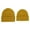 Gold, variant on FFENYAN Children's Solid Color Lightweight Knitted Cotton Hat for Fall and Winter Soft and Breathable Everyday Cap for Kids Ideal for Cool Weather Outings and Play for 0-6 Years