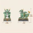 thumbnail image 4 of Chinese Culture Jade Seal Unicorn Mascot Mini Building Blocks, 4 of 4