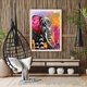 thumbnail image 5 of Cuadros Decorativos Sin marco, 40x50cm, dibujo al óleo Digital DIY, imagen de elefante blanco y negro sobre lienzo Ehuebsd Nuevos Originales, 5 of 9
