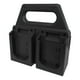 thumbnail image 1 of Portapilas negro ligero, práctico y resistente, portátil, para batería de 18 V, accesorios para espacio de trabajo, organizador portátil de 4, 1 of 8