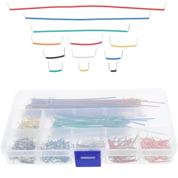 560pcs Preformed Breadboard Jumper Wire Kit with 14 Lengths for Breadboard