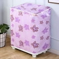 thumbnail image 4 of Polyester Washing Machine Cover with Flower Pattern, Waterproof and Sunscreen for Home Use, 4 of 9