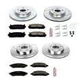 thumbnail image 3 of PowerStop Front and Rear Z23 Evolution Sport Carbon-Fiber Ceramic Brake Pad and Drilled & Slotted Rotor Kit Fits: FORD MERCURY Select Models K2828, 3 of 10