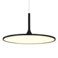 thumbnail image 3 of VONN Salm 24" Adjustable Disc ETL Certified Integrated LED Chandelier in Black, 3 of 11