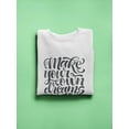 thumbnail image 3 of Your Dreams Into Reality Sweatshirt Women -Image by Shutterstock, Female 5X-Large, 3 of 4