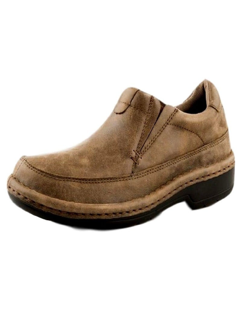 Roper Western Shoes Mens Leather Slip On Tan 09-020-1750-0073 TA ...