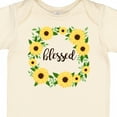 thumbnail image 4 of Inktastic Blessed Sunflower Wreath Girls Baby Bodysuit, 4 of 5