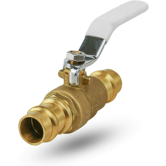 Midline Valve 932002VLV Premium Press Ball Valve, with 2 in. Press Connections, Brass