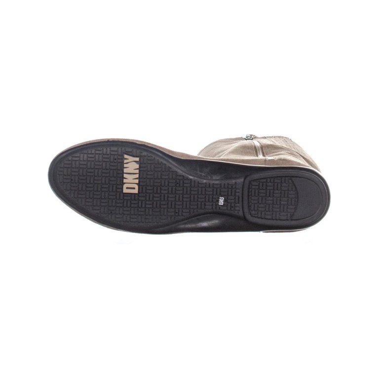 Dkny flat boots best sale
