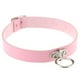 thumbnail image 1 of Sonducket Mujeres niñas gótico O-Ring Collar Punk PU cuero gargantilla collar corto collar joyería arnés para el cuello Ropa, zapatos y accesorios Miscelánea Rosa Sonducket PS11244-08, 1 of 6