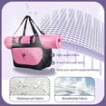 thumbnail image 6 of TELOLY Yoga Mat Bags,Nylon Fabric Yoga Mat Holder,18.90"*9.45"*6.30" No More Clutter Yoga Bag,Style4, 6 of 7