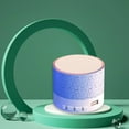 thumbnail image 1 of IROINID Bluetooth Speaker,Small Speaker,Portable Bluetooth Speakers TWS,Small Crack Bluetooth Speaker Outdoor Portable Subwoofer TWS Small Speaker Home Desktop Luminous Mini Speaker, 1 of 8