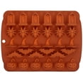 thumbnail image 1 of Halloween Cake Mold Cookie Silicone Mold Halloween Muffin Mold Baking Mold, 1 of 8