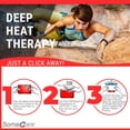 thumbnail image 4 of SomaCare Sport & Back Hot Pack - Pain Relief, Reusable for Neck, Shoulders & Joint Pain, Ease to Use, Click to Activate, Advanced Hot Therapy - Muscle Recovery, for Knee, Cramps, Post & Pre Workout, 4 of 6