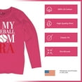thumbnail image 6 of In My Baseball Mom Era Women's Long Sleeve T-shirt Funny Mom of Boys Best Team Supporter Mother Active Sports Child Mommy, 6 of 7