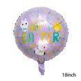 thumbnail image 1 of 1 pieza globo de papel de Pascua globo de conejito globo de huevo zanahoria, 1 of 4