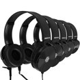 thumbnail image 1 of Auriculares Sonitum Classroom, paquete de 10 unidades, para estudiantes, color negro, 1 of 4