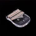 thumbnail image 2 of 17-key Thumb Piano Kalimba Acrylic Crystal Cat-shape Transparent Color Thumb Piano Color:Transparent Models:XA61, 2 of 8