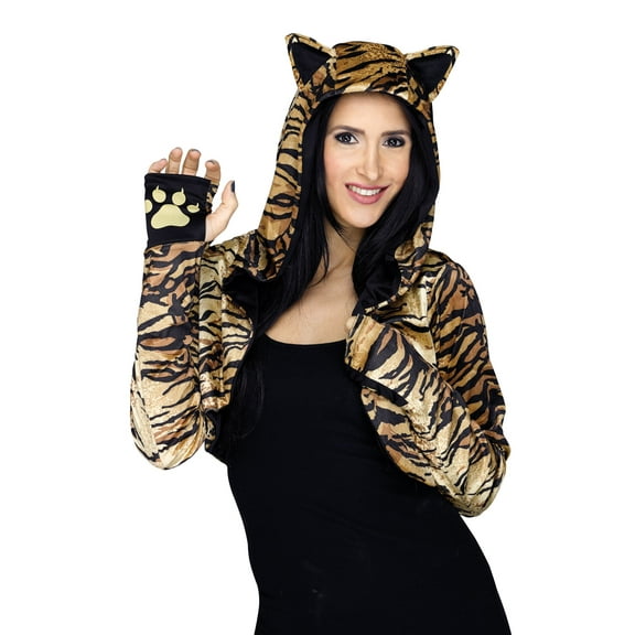 Sexy SexyShrug TIGER Print Small Womens Halloween Quick Costume Accessory