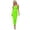 Z-Green214, variant on JIAYUE Women's Summer Dresses Spaghetti Strap Fashion Pure Color Square Neck Sleeveless Midi Bodycon Nightclub Dress Partywear