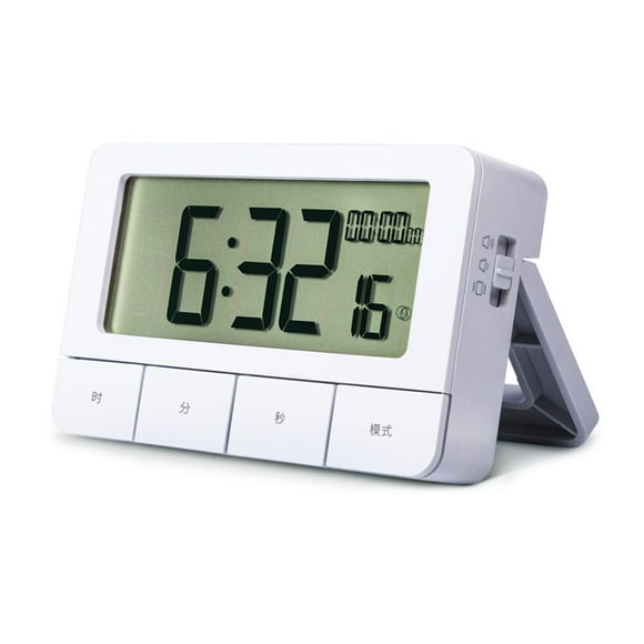 Deli Multifunctional Timer Digital Kitchen Timer with Big Digits Magnetic