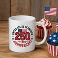 thumbnail image 6 of 250 Anniversary USA Glassware and Bottle Insulated Tumbler for Home and Travel - Leakproof Cup for Cold Drinks and Everyday Use, 6 of 6