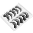 thumbnail image 2 of Pestañas postizas NikouMX rizadas 5 pares largas gruesas profesionales máxima confiabilidad, 2 of 8