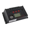 thumbnail image 4 of 30A Solar Charge Controller, 12V/24V Smart Battery Charge Regulator with 2 USB Ports, 4 of 4