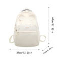 thumbnail image 2 of Student Backpack With Shoulder Straps Fresh Sweet And Large Capacity Campus Backpack Womens Leather Backpack Work Backpack for Men Construction Mens Mini Backpack Laptop Backpack Leather Large Cat, 2 of 2