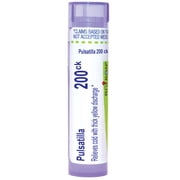 Boiron Pulsatilla 200CK, Homeopathic Medicine for Cold & Flu Relief, 80 Pellets