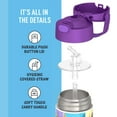 thumbnail image 6 of Thermos Kids Stainless Steel Funtainer Water Bottle with Straw, Dishwasher Safe, Leak Proof, Princess, 14oz, 6 of 11