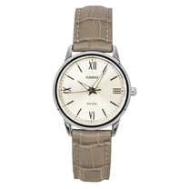 Casio Analog Leather Strap Gold Dial Quartz LTP-1303LL-7AV Women's Watch