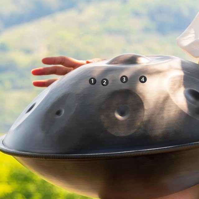 BEADCEST Etiquetas Adhesivas Para Escala De Handpan Negras Para Rápida Y Precisa