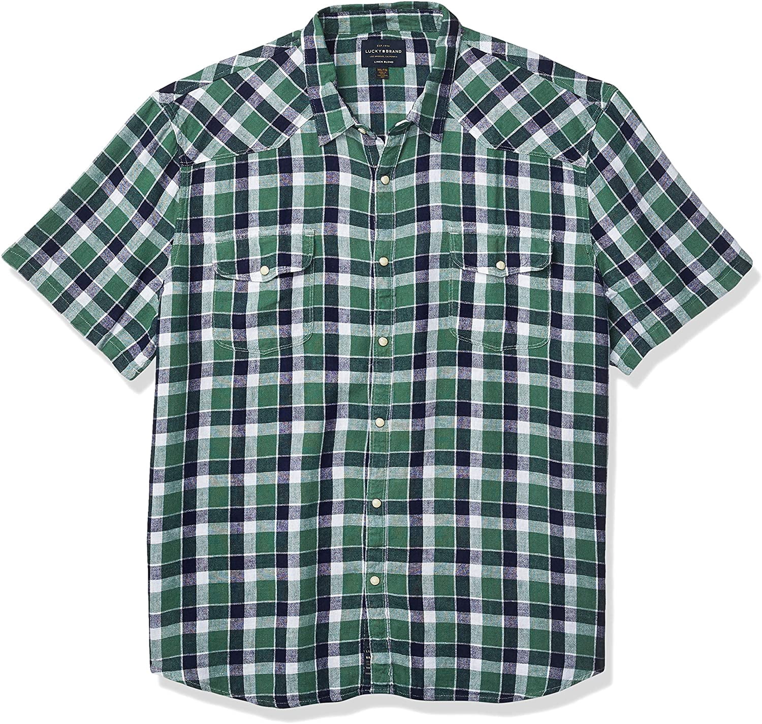 lucky brand santa shirt