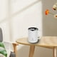 thumbnail image 5 of Taza de café de acero inoxidable con líneas de medición - taza aislante de doble pared de 20oz para bebidas calientes y frías, blanca/gris/verde, 5 of 6