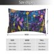 thumbnail image 2 of Fotbe Cosmic Purple Irises Funda de Almohada Decorativa Estilo Occidental, Lujo en Algodón, Fundas para Almohadas King, Cojín Estampado para Decoración del Hogar-14"x20", 2 of 6