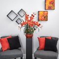 thumbnail image 2 of Cymbidium W/arrangement de Soie de Vase Décoratif, 2 of 5