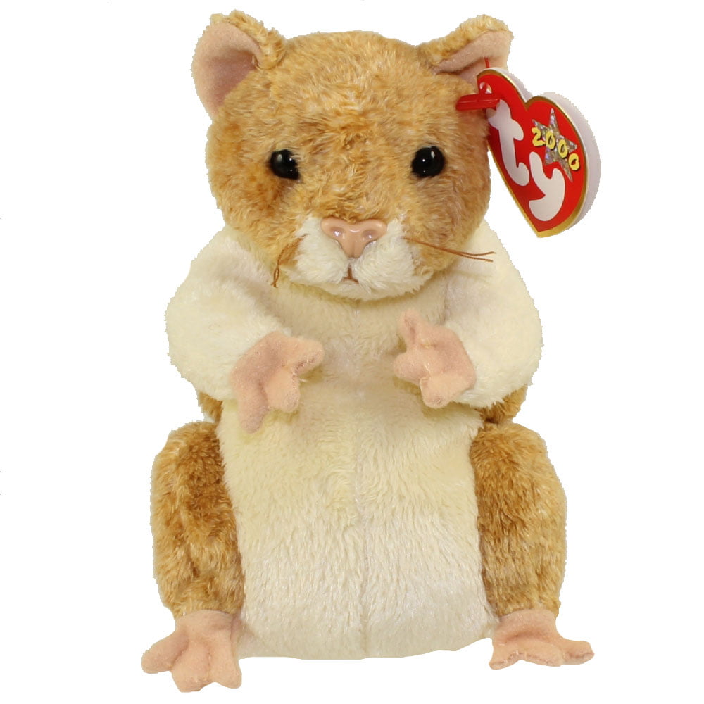 MWMT Ty Beanie Baby ~ TINY the White Mouse 5 Inch 