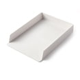 thumbnail image 1 of Organizador de escritorio de gran capacidad, tamaño A4, montaje DIY, resina ABS duradera, organizador de archivos de escritorio, gris, blanco, caja de almacenamiento A4, 32,5 x 24 x 5, 1 of 5