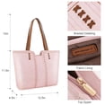 thumbnail image 3 of Bolso Montana West MWC-118LPK para mujer en piel vegana rosa, 3 of 6